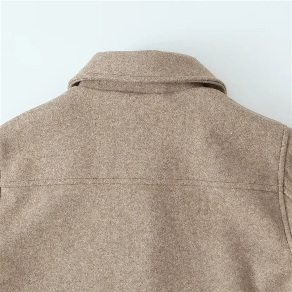 Polo Collar Jacket