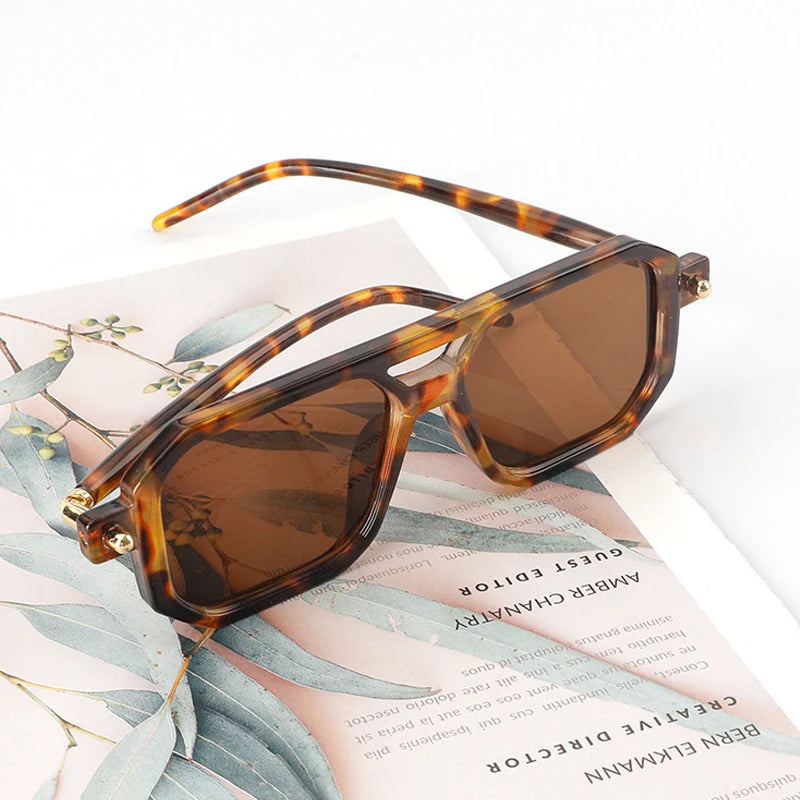 Vintage Square Sunglasses