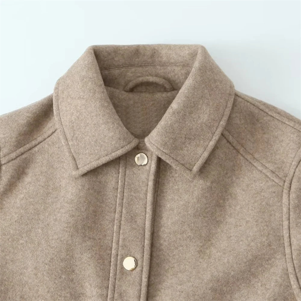 Polo Collar Jacket