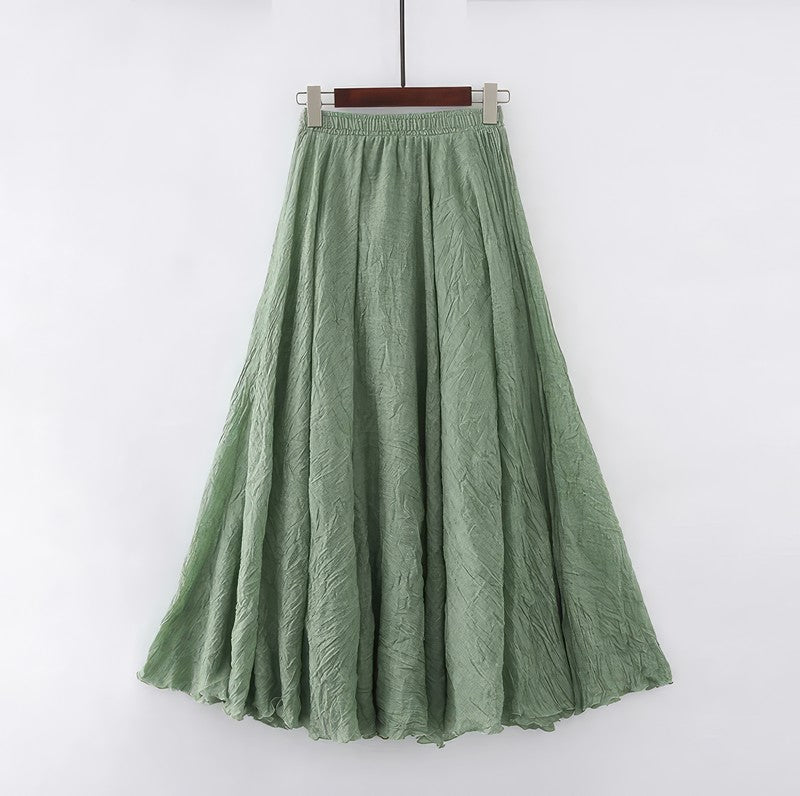 Linen Maxi Skirt