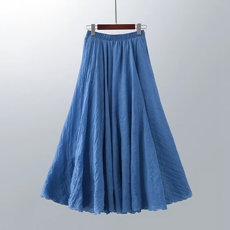 Linen Maxi Skirt