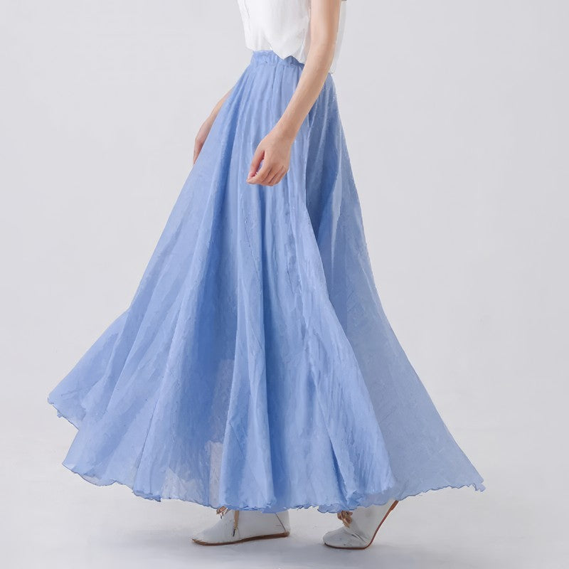 Linen Maxi Skirt