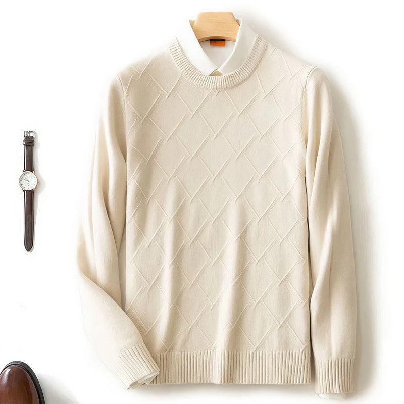 Diamond Cashmere Sweater