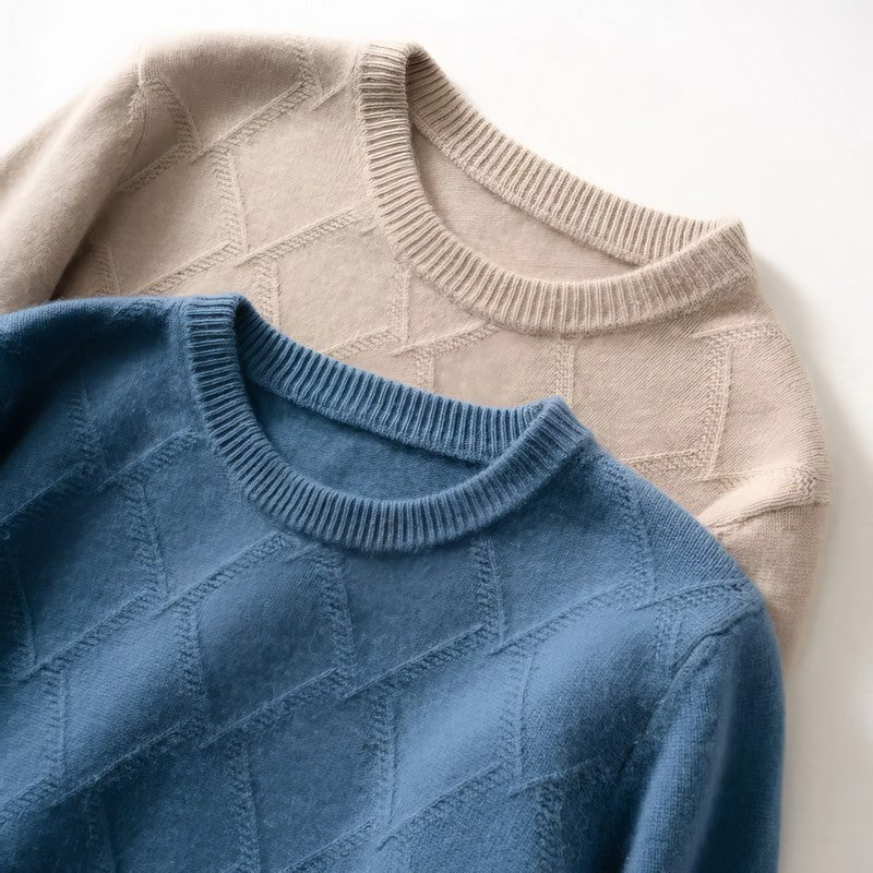 Diamond Cashmere Sweater